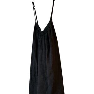 Ava & Viv Black dress with spaghetti straps mini length Size 1X. With pockets